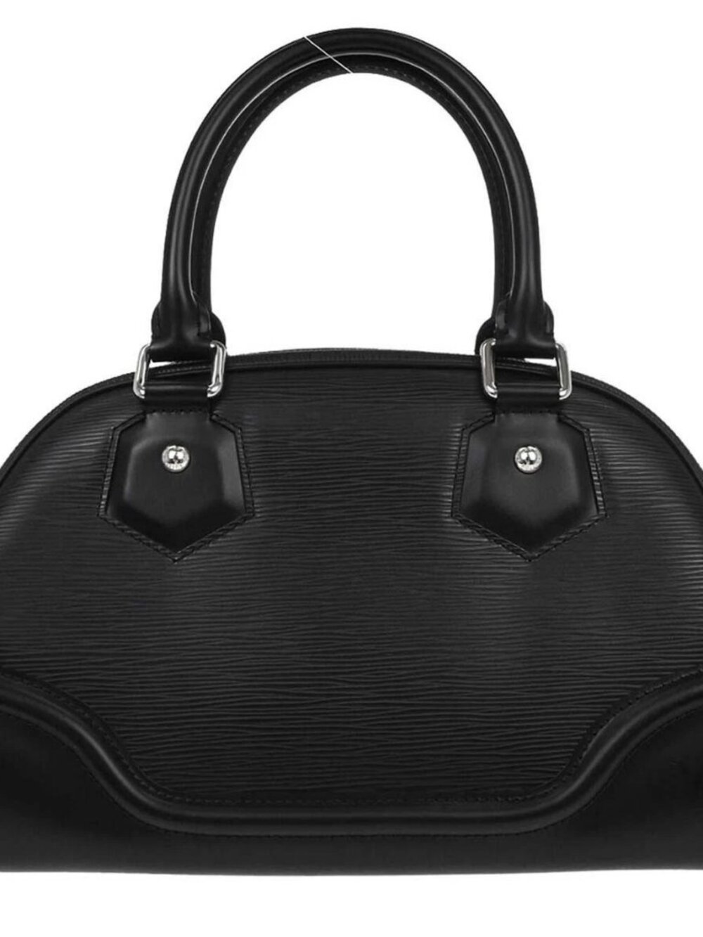 Louis Vuitton Black Epi Bowling Montaigne